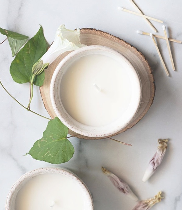 Simple candle DIY