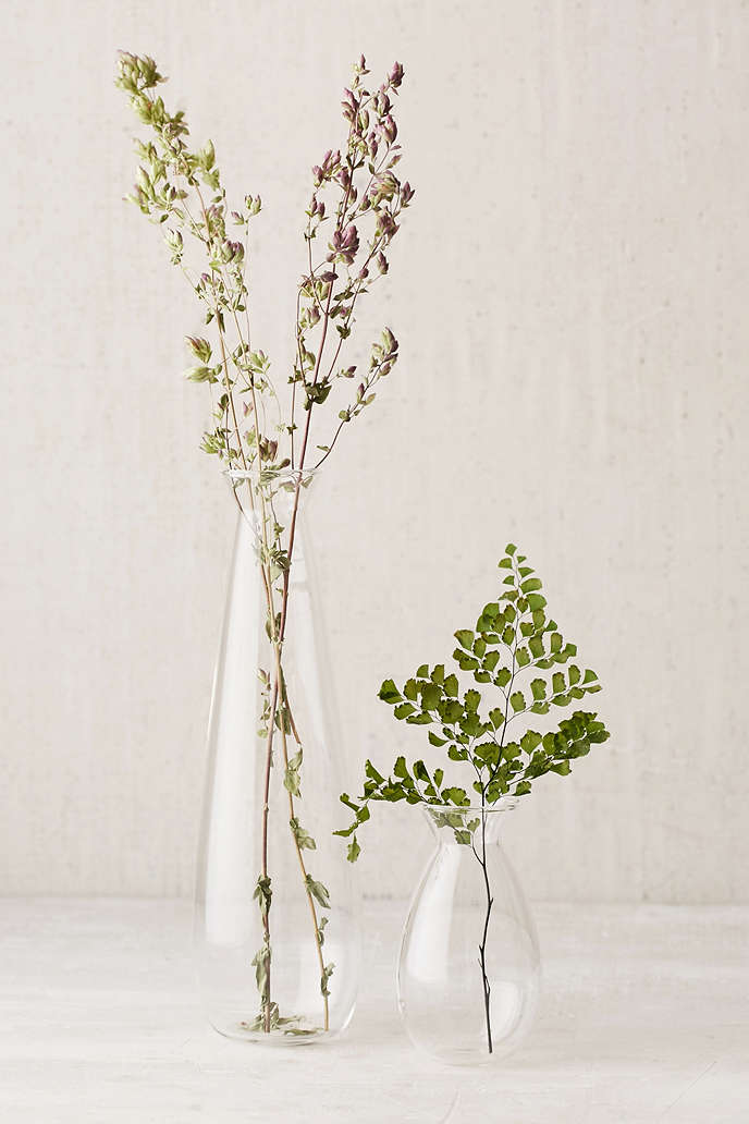 Simple glass vase