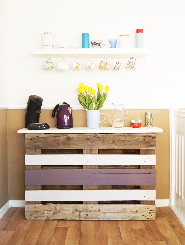 Construct a Coffee Bar or Console Table