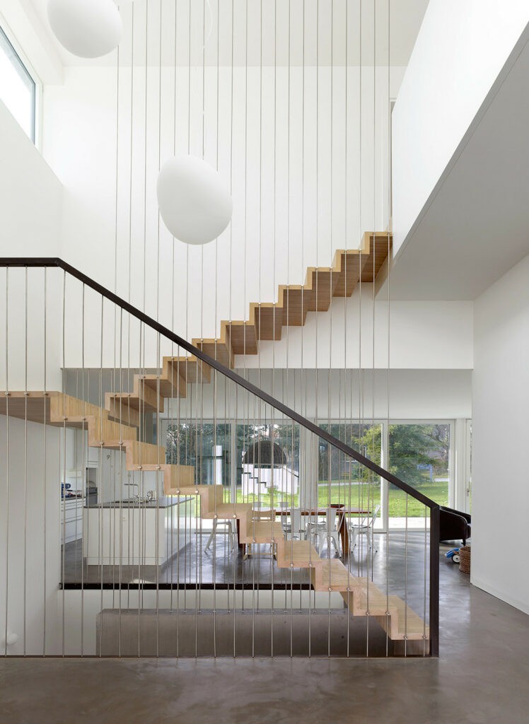 Single Family House staircase by Christian von Düring 748x1024