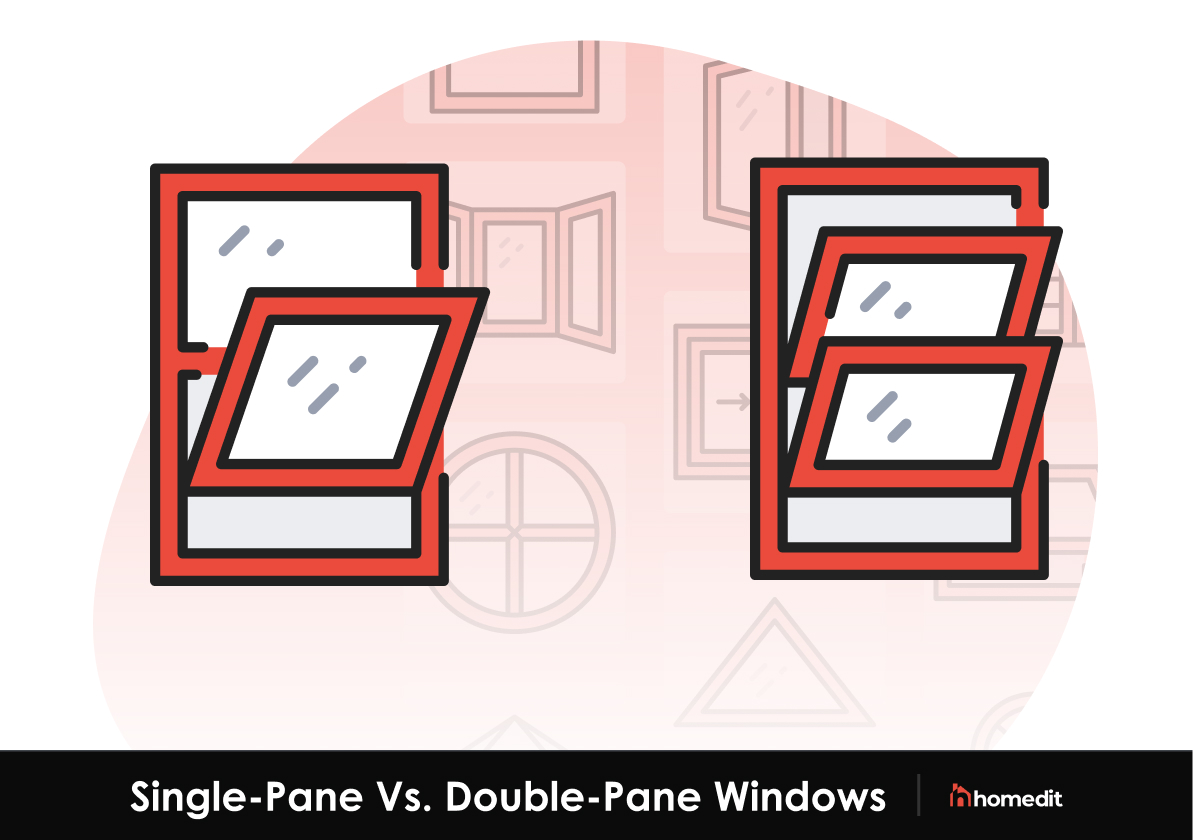 Differences Between Single-Pane And Double-Pane Windows