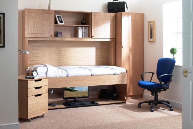 Single study office-bed