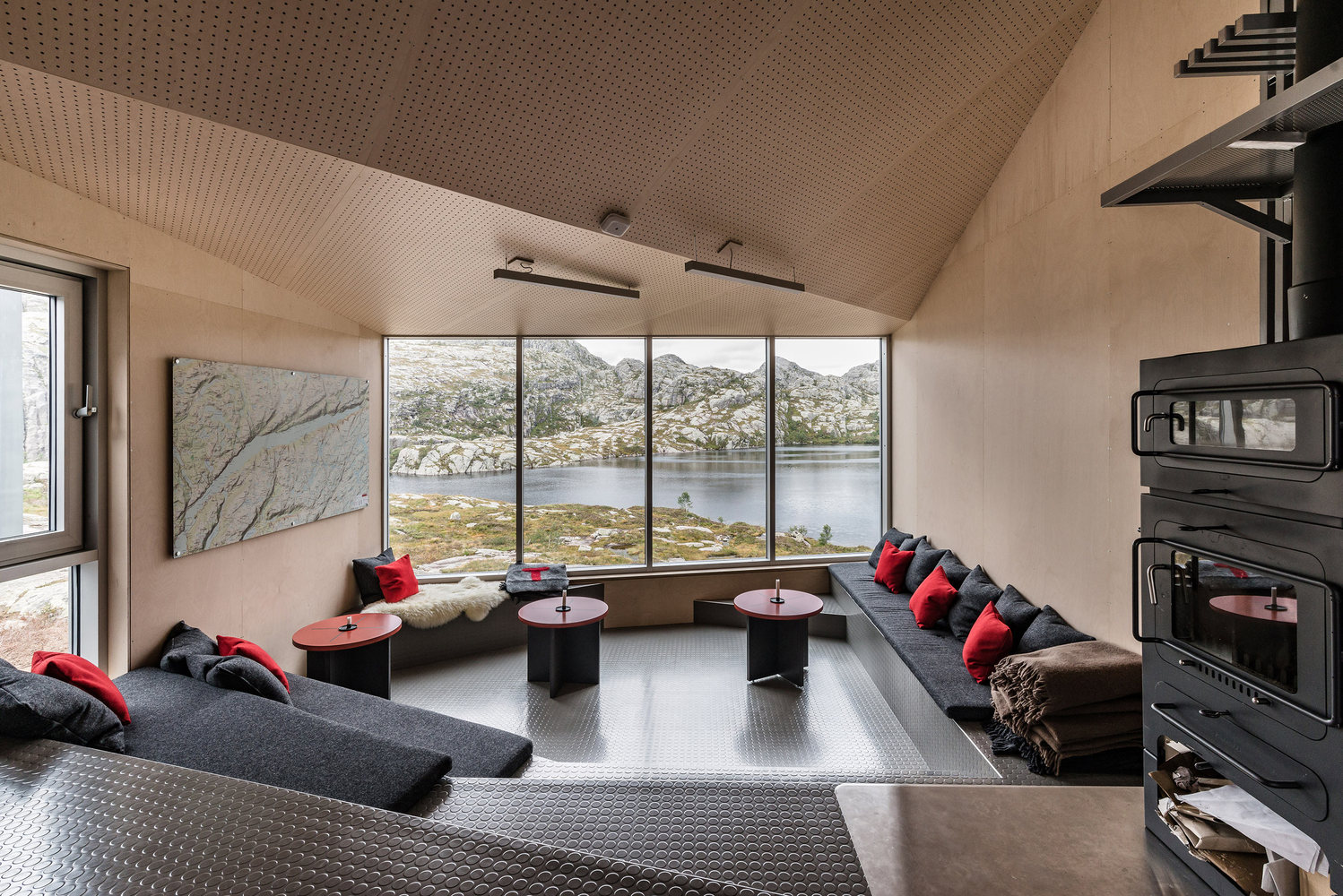 Skåpet Mountain Lodges in Soddatjørn Living Area