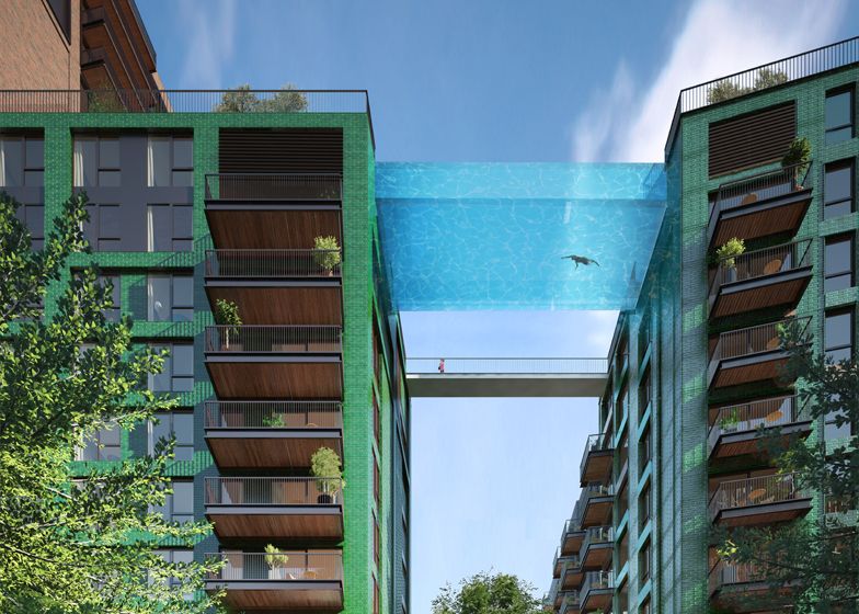 Sky Bottom Swimming Pool in London