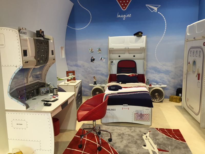 Sky control boys room design