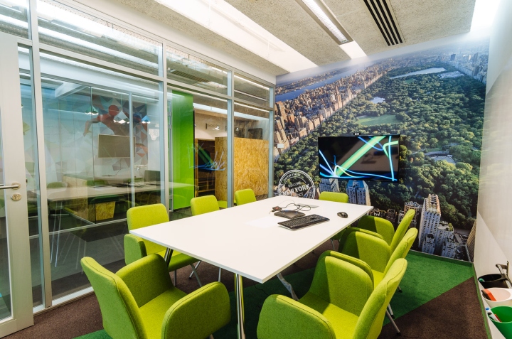 Skyscanner office Bold Meeting Area