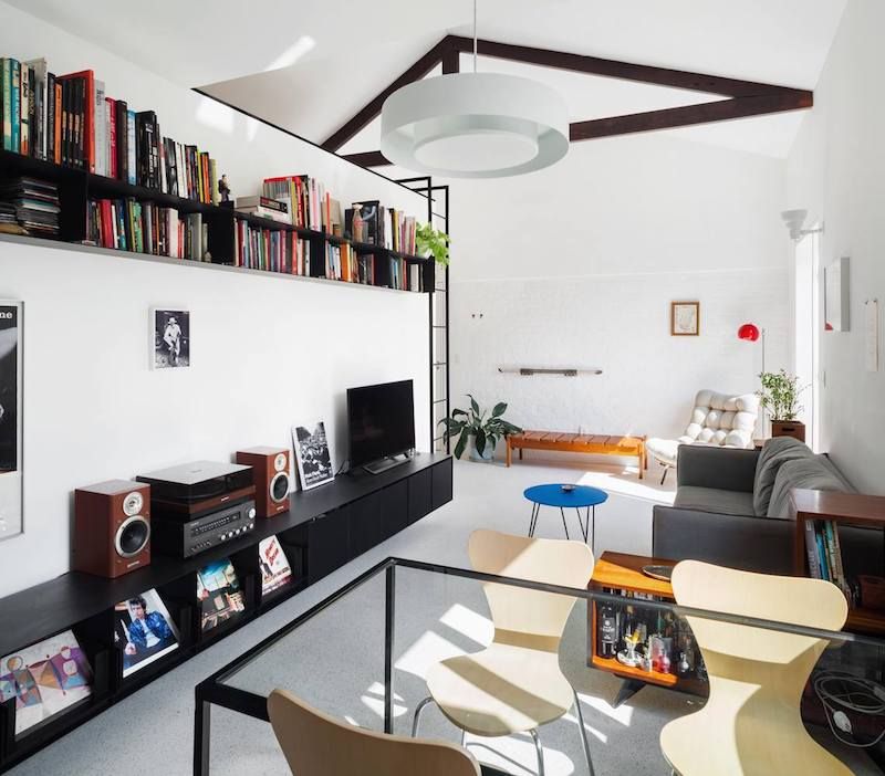 Small Apartment Gets Reorganized With Minimal Structural Interference