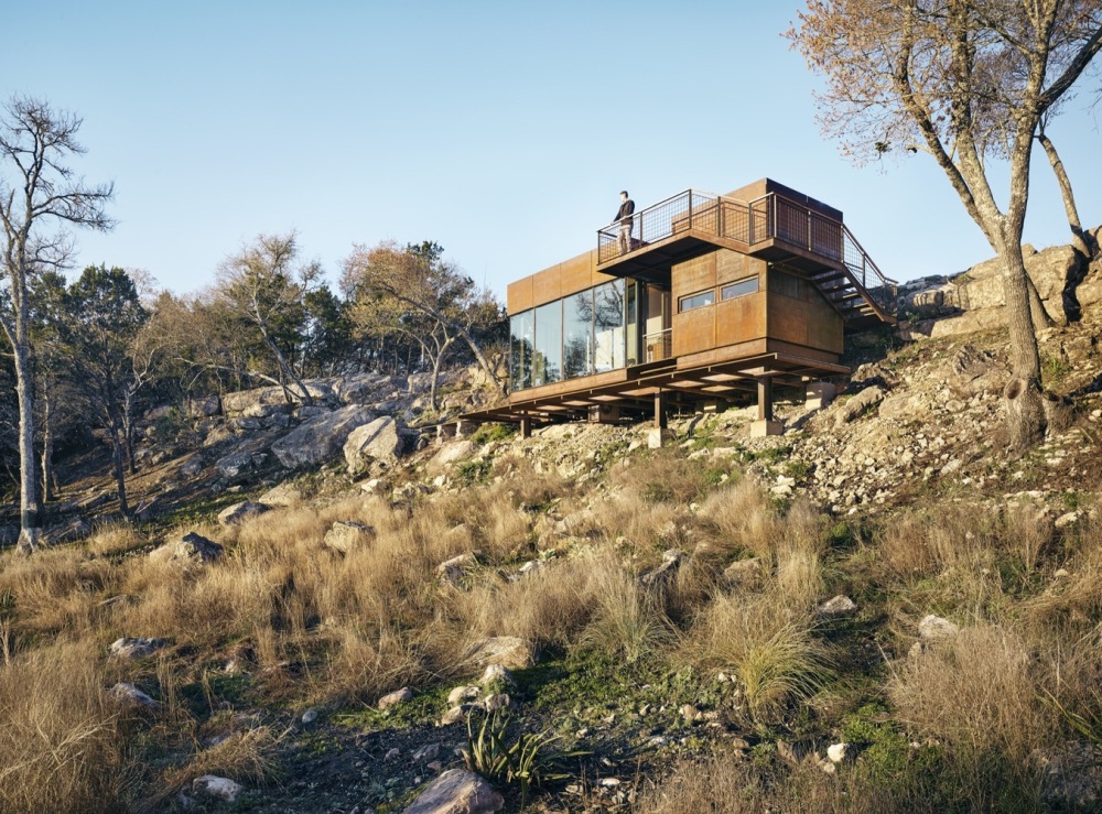 Small Cliffside Cabin