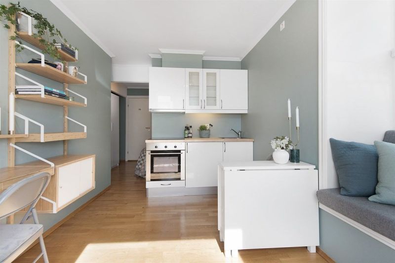 Small apartment and kitchen