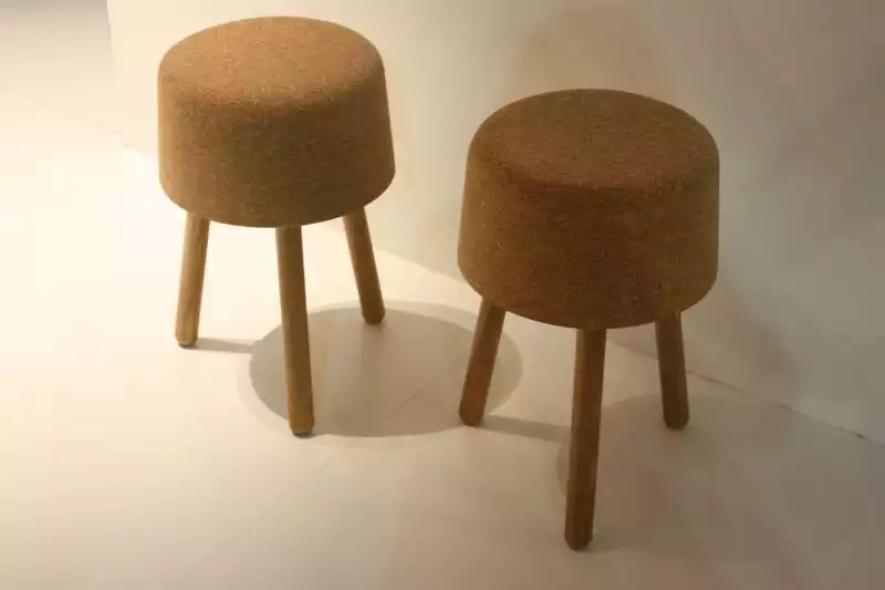 Small cork stool