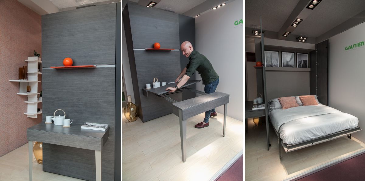 Special furnishings go a long way toward making tight spaces comfortable.