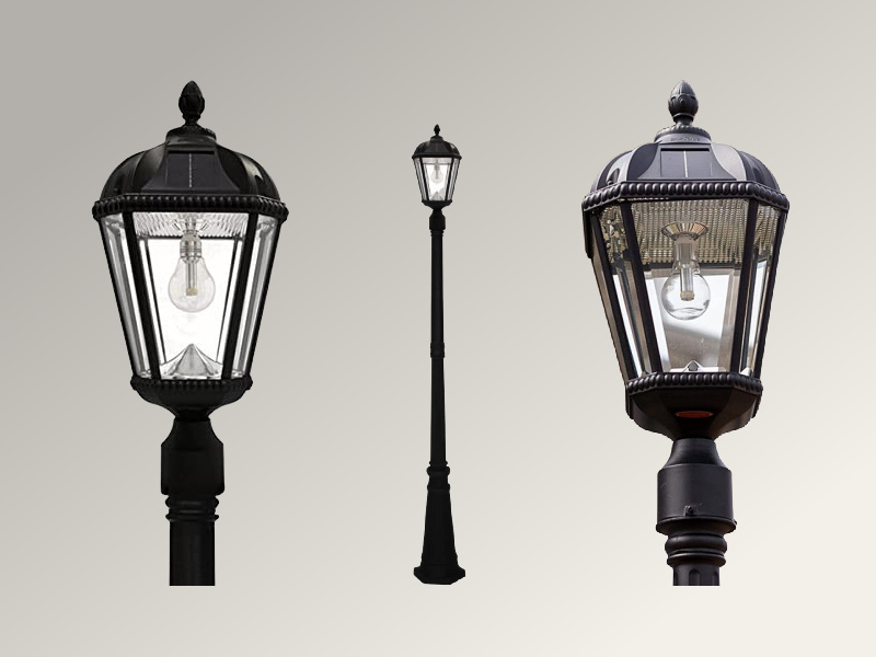 Gama Sonic Royal Bulb Lamp Post
