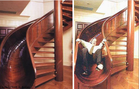 Spiral Staircase Slide