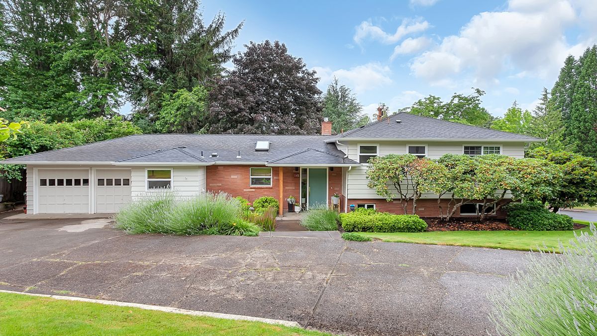 Split Level Ranch with Hip and Valley Roof