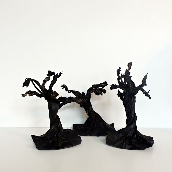 Spooky paper trees