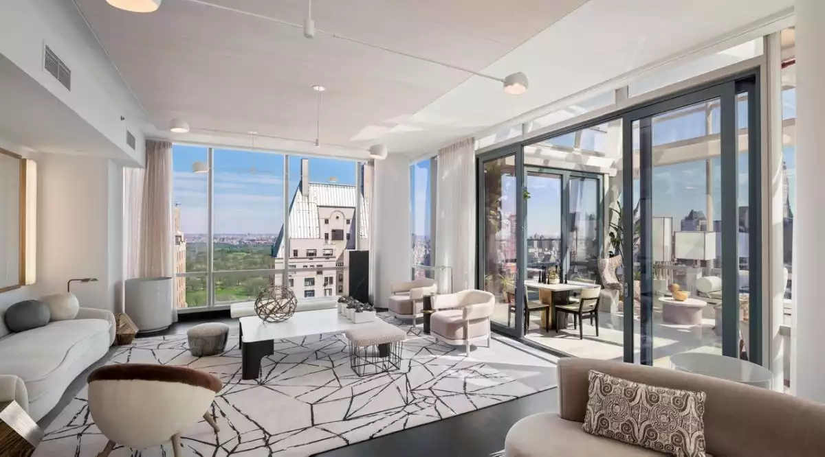 Spring Garden Residence at 157 West 57 - luxury apartment - living area