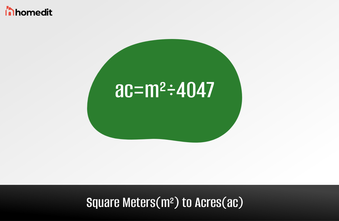 Square Meters to Acres – m2 to ac