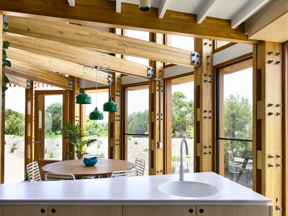 St  Andrews Beach House by Austin Maynard Architects kitchen