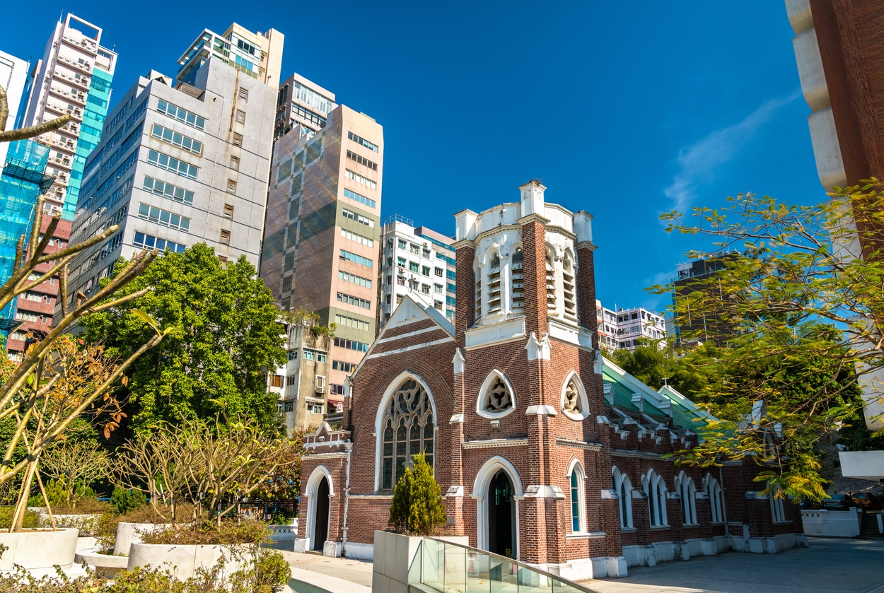 St. Andrews Church in Kowloon, Hong Kong