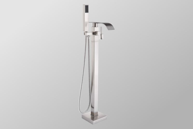 Stainless Steel Bathroom Tub Filler Faucet