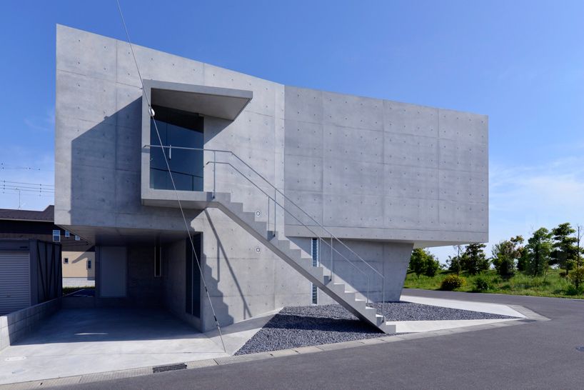 Stair fuse-atelier's house in tsutsumino