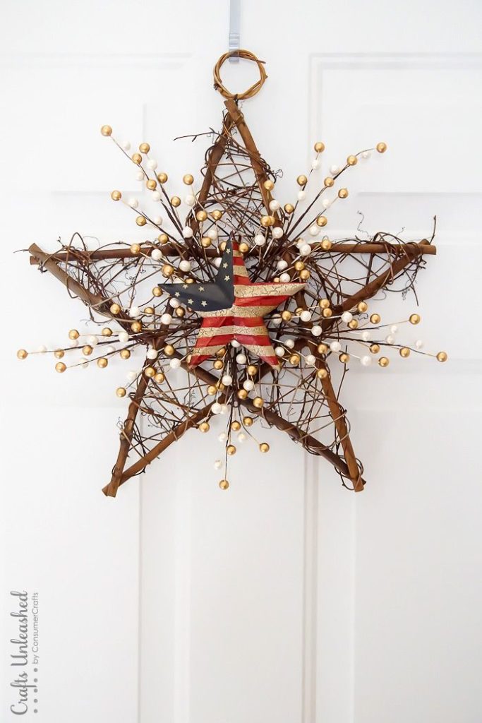 Cool 4th of July Wreath Ideas That Would Look Perfect On Your Front Door