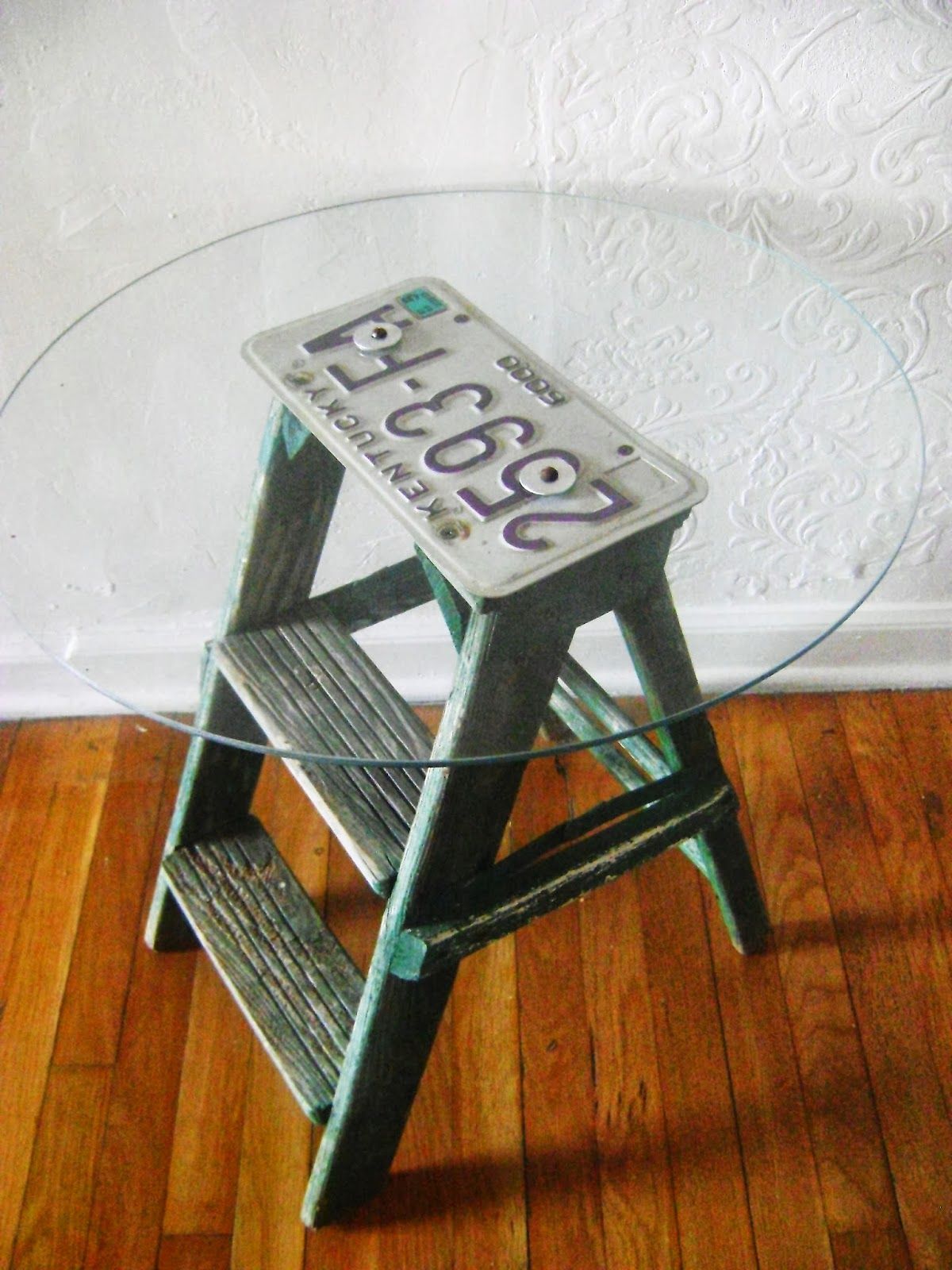 Step Ladder Side Table