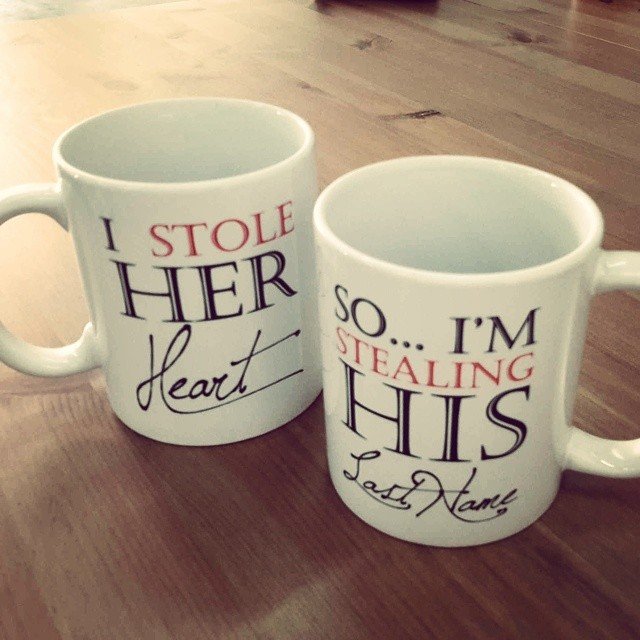 Stole her heart mug