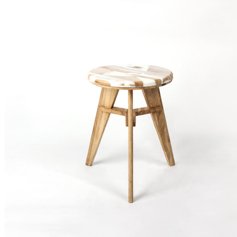 Stool and White Resin