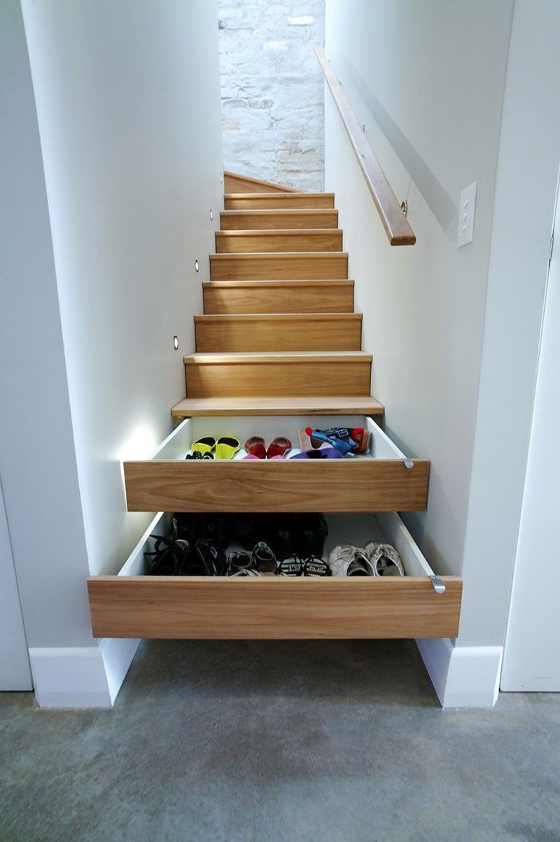Storage In The Stairs
