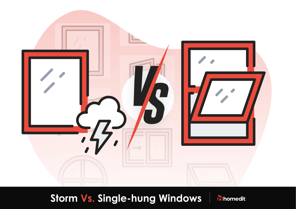 Storm Vs. Single-hung Windows