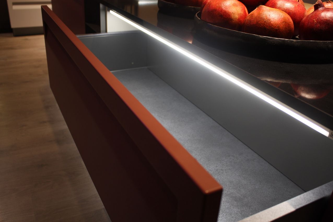 Stosa lighted drawer