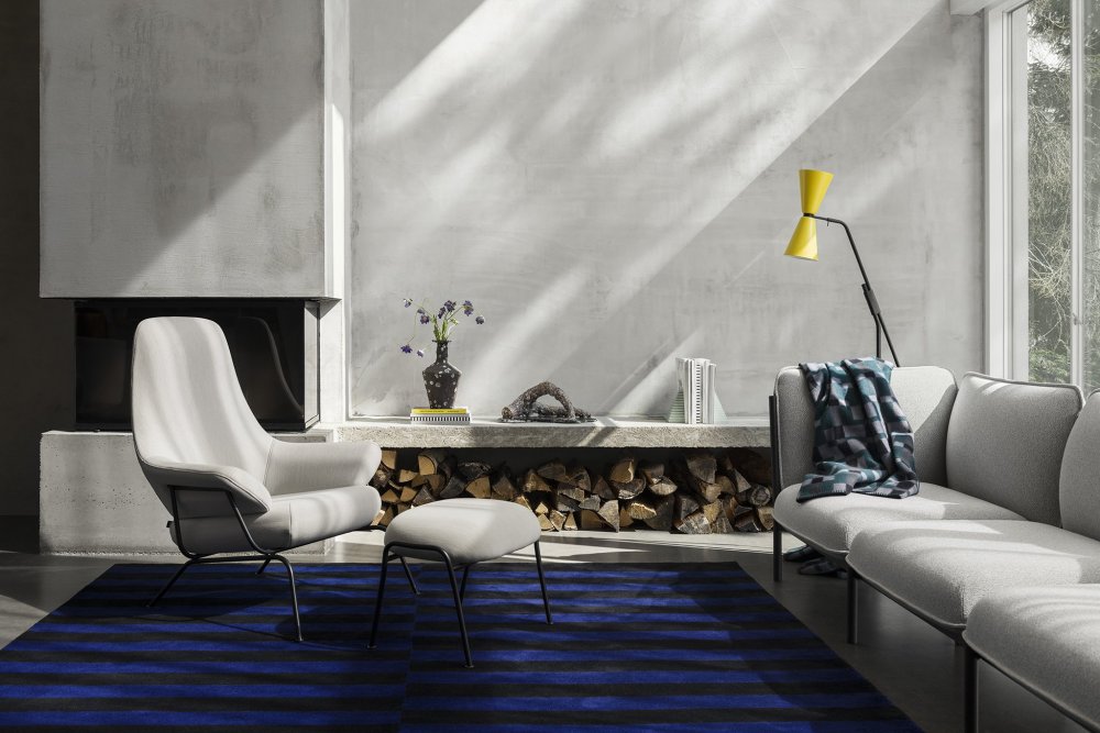 Bold Stripe rug by Arthur Erbesser