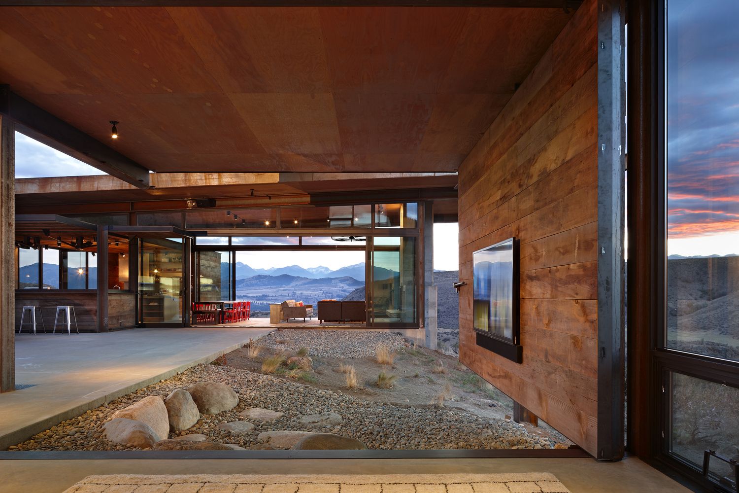 Studhorse House Building by Olson Kundig Interior