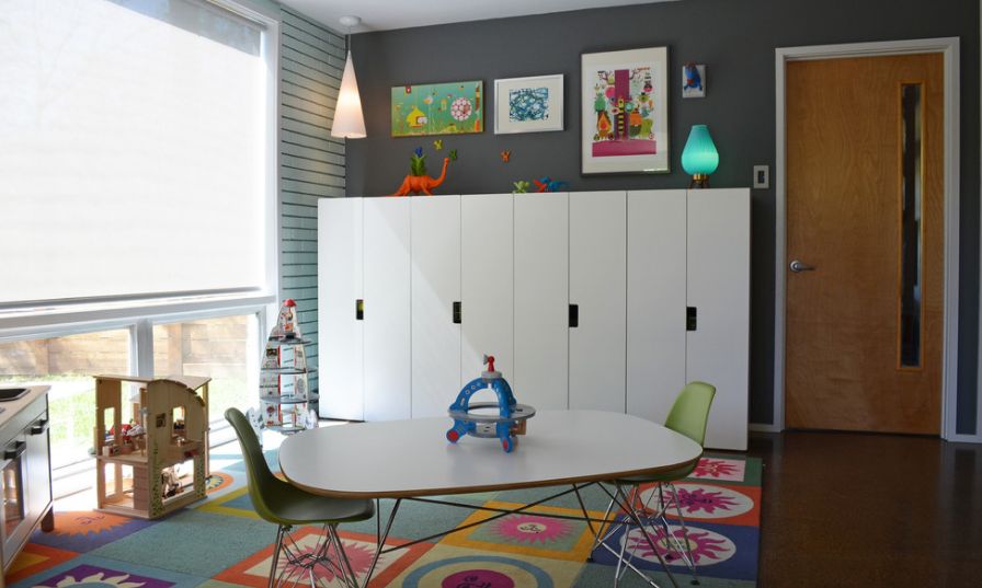 Stuva units from ikea for playroom