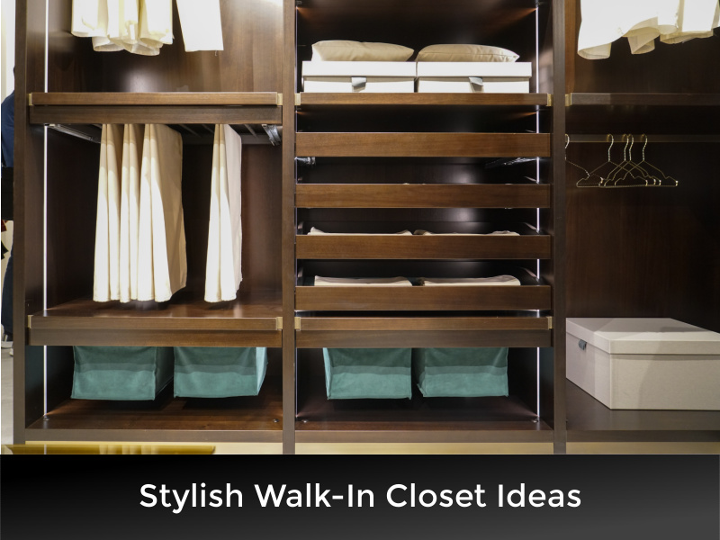 17 Stylish Walk-In Closet Ideas