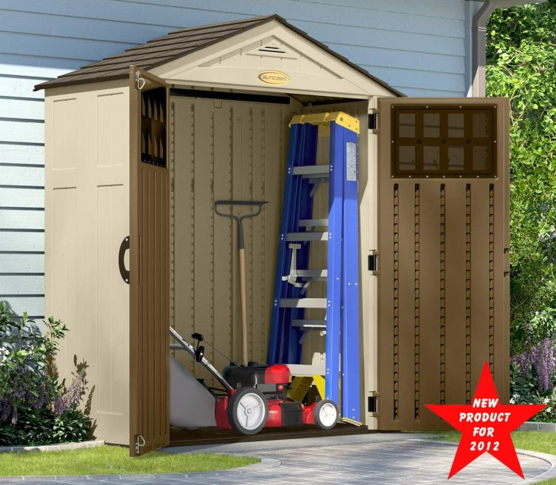 Suncast 6 ' x 3' Vertical Storage Shed