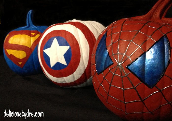 Super Hero Pumpkins