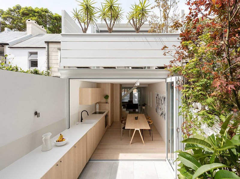Surry Hills House Outdoor Kitchen