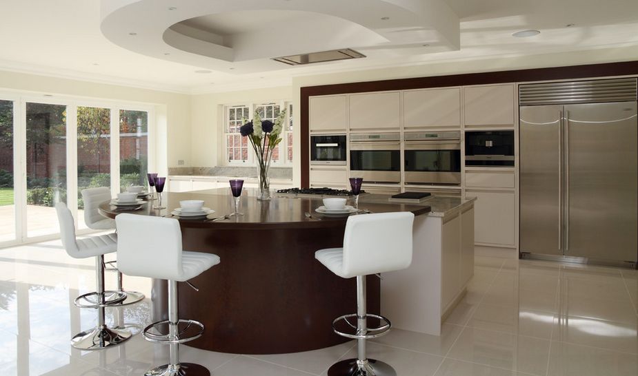 Stools with padded seats for comfort