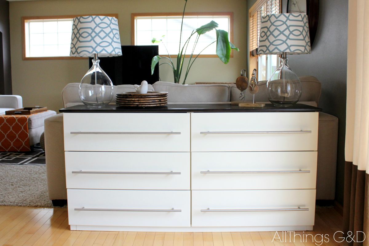 Tarva 6-drawer dresser makeover