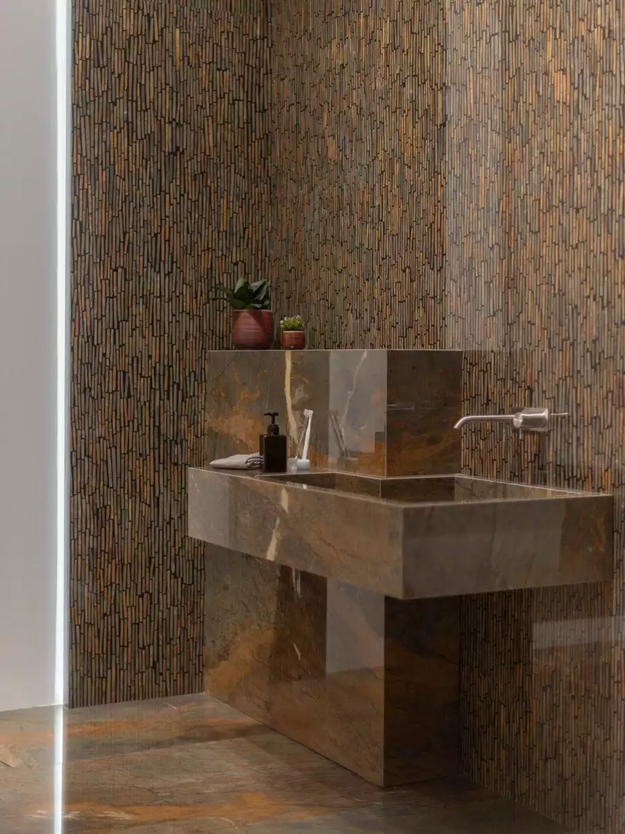 Tile innovations can be used to create spectacular bathroom designs.
