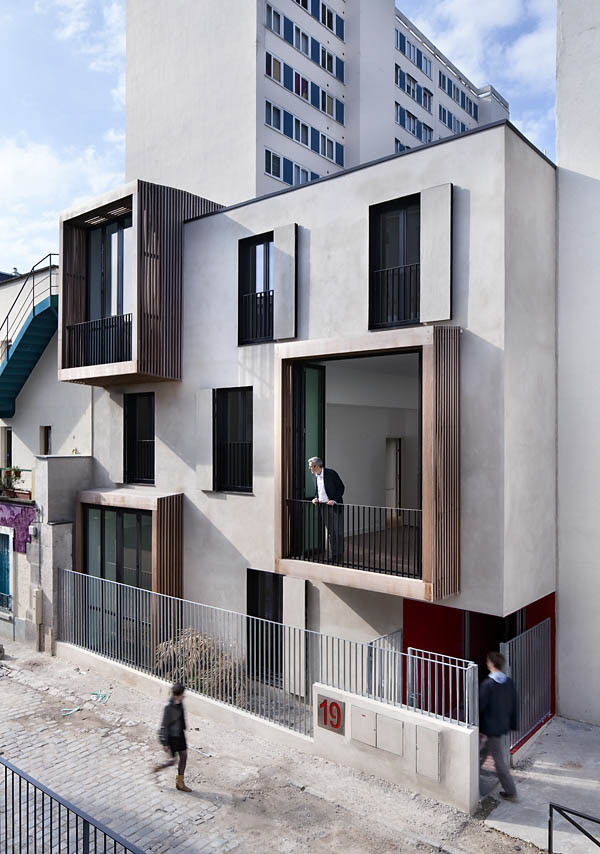 Tetris social housing and artist studios