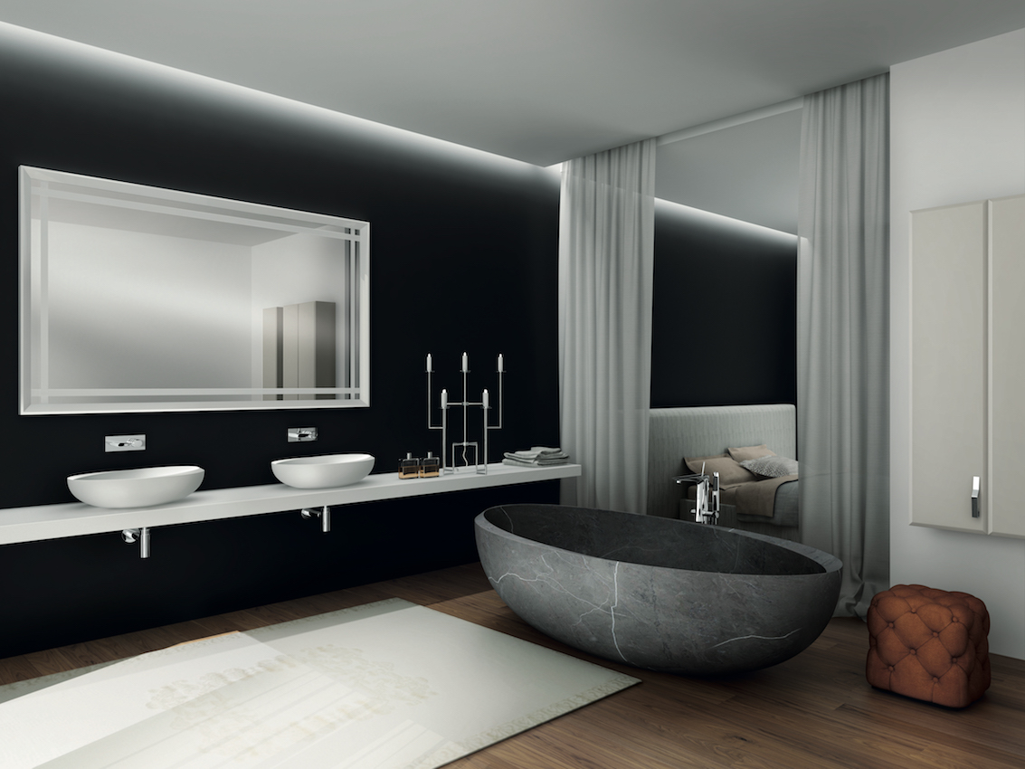 A Modern Take on an Old Concept: Freestanding Bathtubs