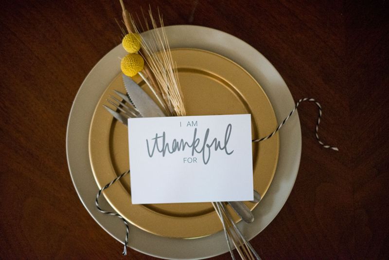 Thanksgiving place cards