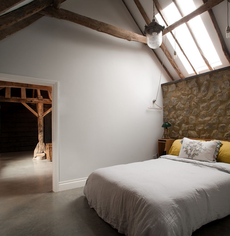 The Ancient Party Barn Bedroom