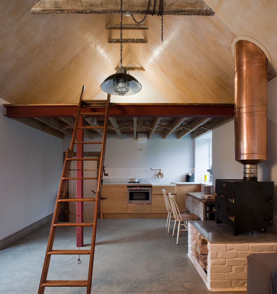 The Ancient Party Barn Kitchen