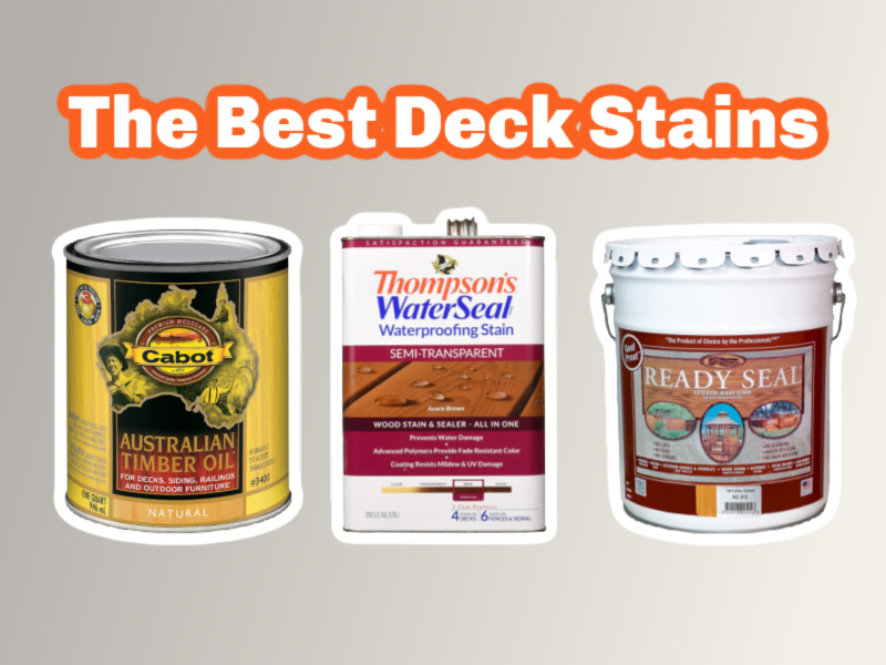 The Best Deck Stains