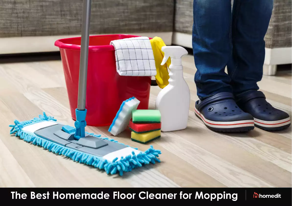 The Best Homemade Floor Cleaner for Mopping (Residue-Free)