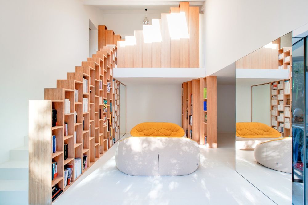 The Bookshelf House